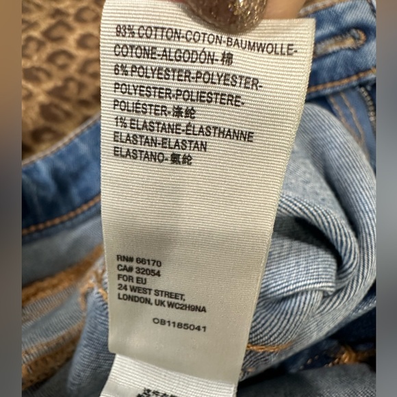 FREE PEOPLE We The Free CRVY Wild Honey Flare Jeans sz 25 - Picture 5 of 7